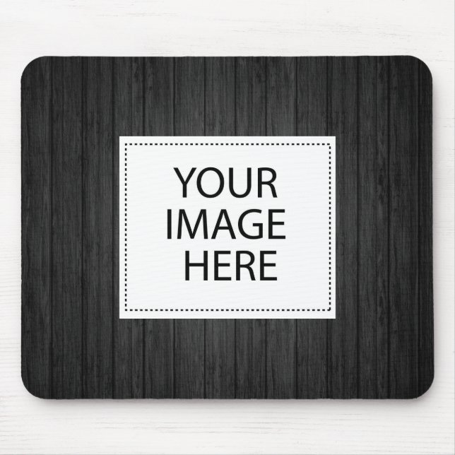 Personlig Anpassningsbar ditt eget foto Musmatta (Framsidan)