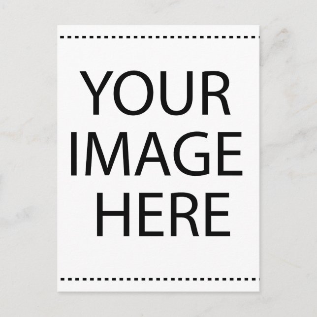Personlig Anpassningsbar ditt eget foto Vykort (Framsida)