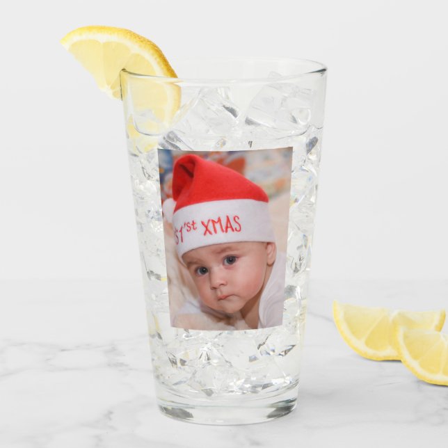 Personlig Anpassningsbar Dubbla Side 2 Foto Glaskopp (Framsida Ice)