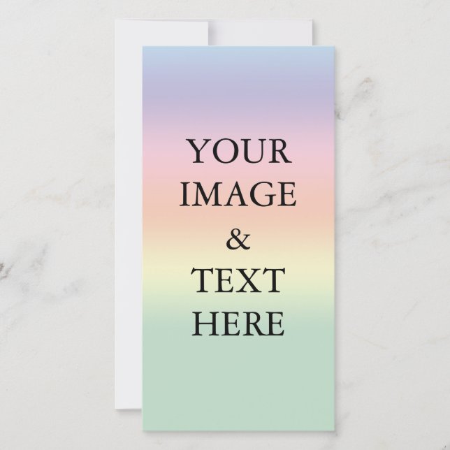 Personlig Anpassningsbar eget foto och egen text (Framsida)
