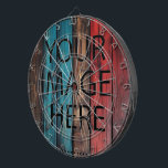 Personlig Anpassningsbar eget foto och egen text Darttavla<br><div class="desc">Du kan lägga till ditt favoritfoto. Det här är perfektens presentidé. Anpassa med ditt namn och annan text.</div>