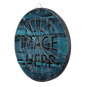 Personlig Anpassningsbar eget foto och egen text Darttavla