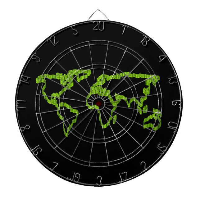 Personlig Anpassningsbar eget foto och egen text Darttavla (Framsidan)