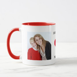 Personlig Anpassningsbar Family Photo Kärlek You M Mugg