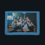 Personlig Anpassningsbar Family Photo Trifold Wall<br><div class="desc">Personlig Anpassningsbar Family Photo Trifold Wallet</div>