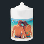Personlig Anpassningsbar Foto och Tekanna<br><div class="desc">Tekannor för foto och text i anpassningsbar - Din egen design - Speciell - Personlig Familj / Vänner eller Personlig Tekanna Gift - Lägg till text och foto - Ändra storlek och flytta eller ta bort och lägg till inslag / bild med Anpassning verktyg. Välj/lägg till ditt favoritteckensnitt / färg...</div>