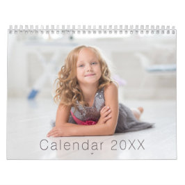 Personlig Anpassningsbar Fotokalender Kalender