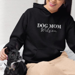 Personlig anpassningsbar hund mamma namn mamma t shirt