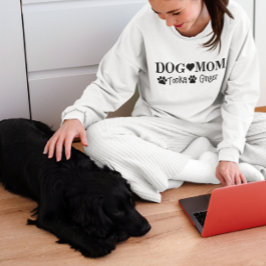 Personlig Anpassningsbar Hund namn Hund mamma mamm T Shirt