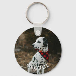 Personlig Anpassningsbar Hund Pet Photo Keepsak Nyckelring