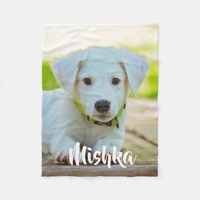 Personlig anpassningsbar - husfoto fleecefilt (Framsidan)