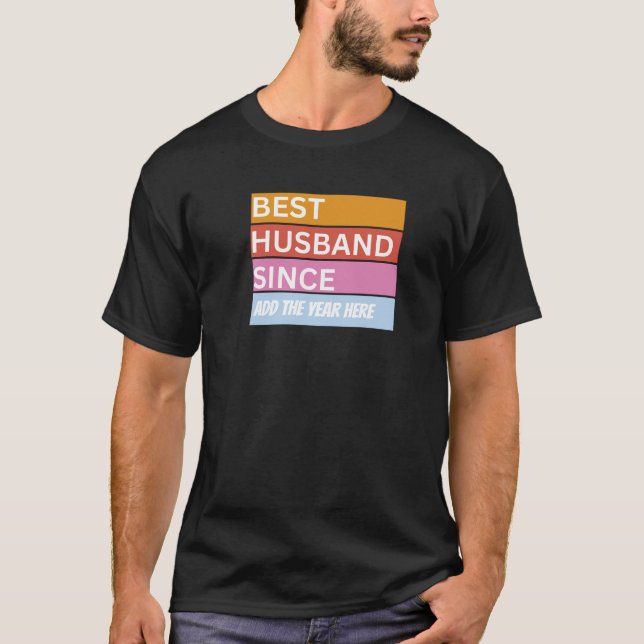 Personlig Anpassningsbar Make-årsdagen för Bröllop T Shirt (Framsida)