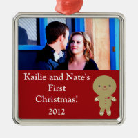 Personlig Anpassningsbar Ornaments Ginger Bread Ma