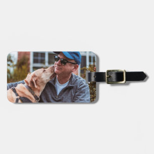 Personlig Anpassningsbar Pet Hund Photo Skapar dit Bagagebricka