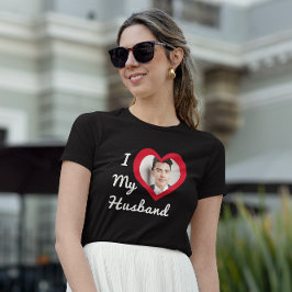 Personlig Anpassningsbar Photo Bae I Kärlek My Mak T Shirt