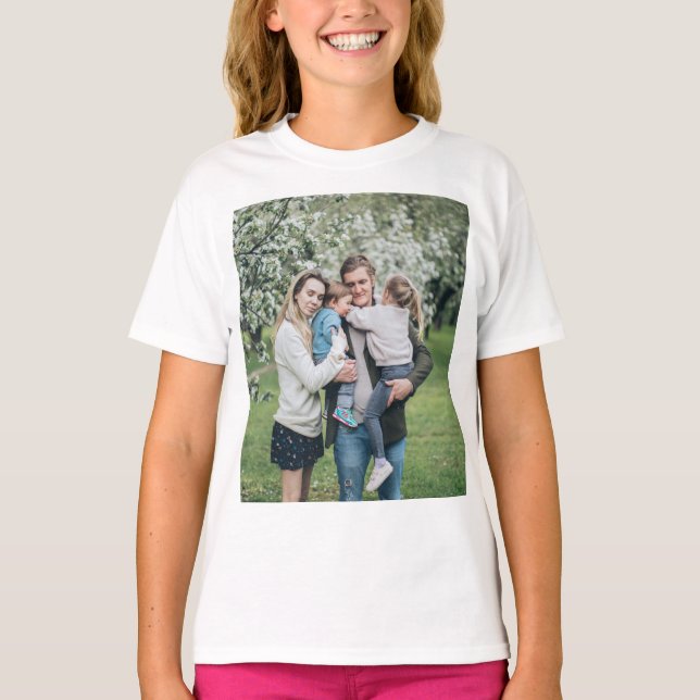 Personlig Anpassningsbar Photo Best Pappa någonsin T Shirt (Framsida)