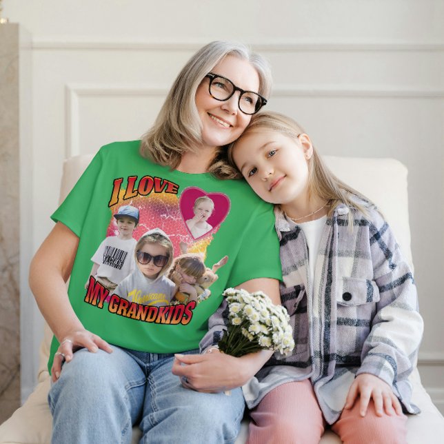 Personlig Anpassningsbar Photo Bootleg I kärlek Ba T Shirt (Skapare uppladdad)