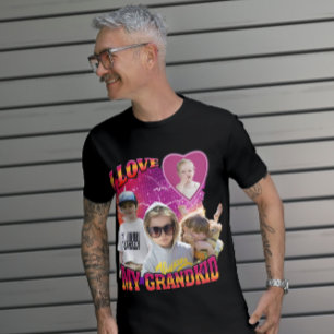 Personlig Anpassningsbar Photo Bootleg I kärlek fa T Shirt