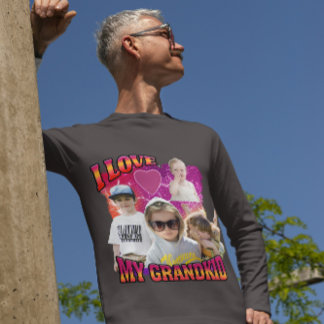 Personlig Anpassningsbar Photo Bootleg I kärlek fa T Shirt