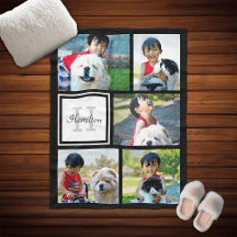 Personlig Anpassningsbar Photo Collage Monogrammed