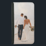 Personlig Anpassningsbar Photo Gift Plånboksfodral För Samsung Galaxy S5<br><div class="desc">Gör dina lyckligaste minnen till en personlig iphone case. En enkel knapphändig gåva som du kan lägga till ditt foto och namn för att göra det till din egen.</div>