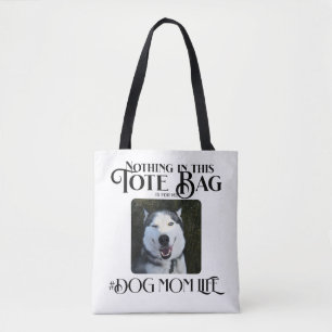 Personlig Anpassningsbar Photo Hund Life Tygkasse