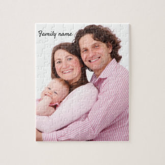 Personlig Anpassningsbar Photo Jigszle Puzzle Gift Pussel