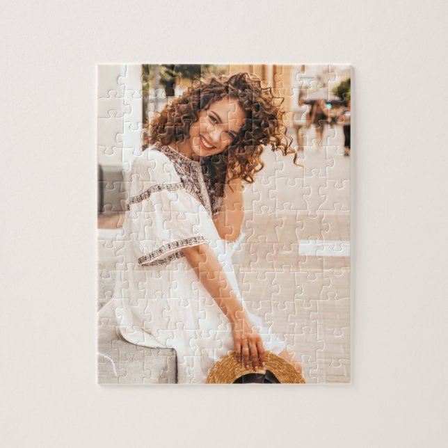 Personlig Anpassningsbar Photo Jigszle Puzzle Pussel (Vertikal)