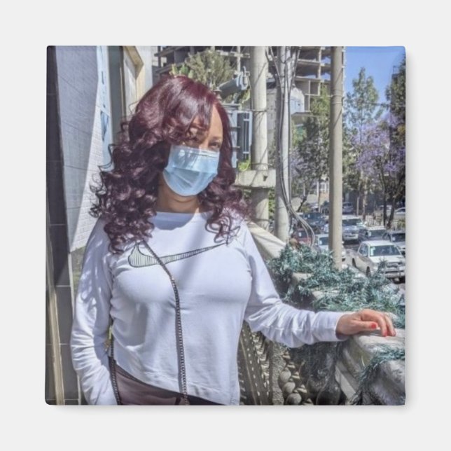 Personlig Anpassningsbar Photo Magnet (Framsidan)