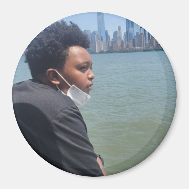 Personlig Anpassningsbar Photo Magnet (Framsidan)