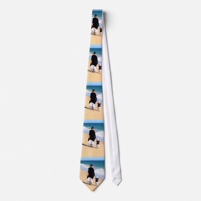 Personlig Anpassningsbar Photo Neck Tie Slips (Framsida)
