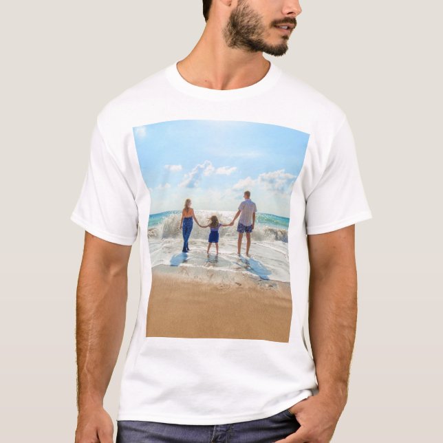 Personlig Anpassningsbar Photo T-Shirt your own De (Framsida)
