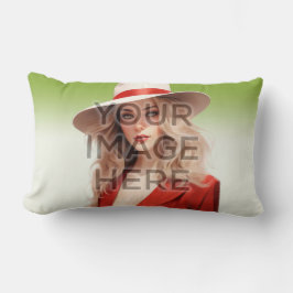 Personlig Anpassningsbar Rektangulärt Dekorativ ku Lumbarkudde