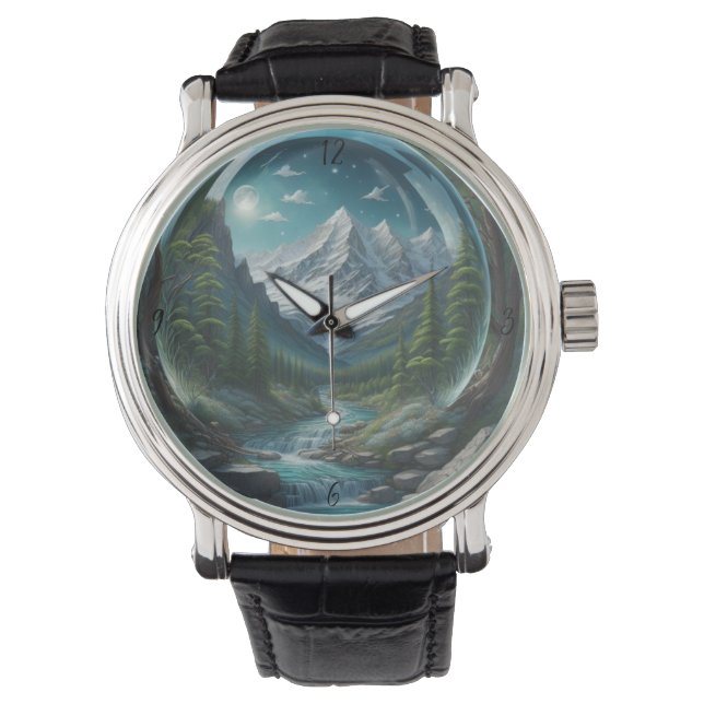 Personlig Anpassningsbar-spärr för väggklocka Armbandsur (Framsida)