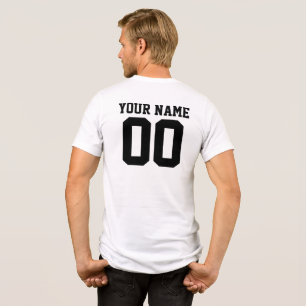 Personlig & Anpassningsbar Sport Jersey T-Shirt
