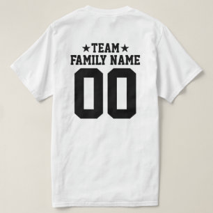 Personlig & Anpassningsbar Sport Team Jersey T-Shi T Shirt