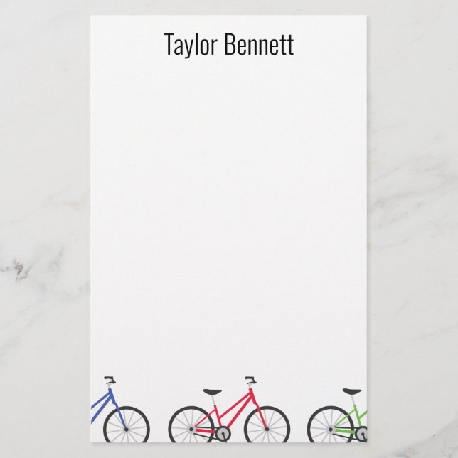 Personlig Anpassningsbar Stationery för färgfyllda Brevpapper (Framsida)