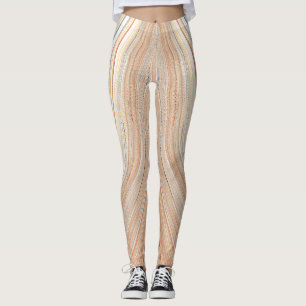 Personlig Anpassningsbar: Stripe Capri Leggings