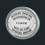 Personlig Anpassningsbar text Bälte Buckla Färg<br><div class="desc">Anpassningsbar Färg och Typsnitt - Utforma din egen Personlig Bälte Buckle med Namn Adress webbplats eller Anpassningsbar Text Promotional Business/Personal Bälte Buckles/Gift - Lägg till ditt namn - Företag/Adress / Webbplats eller E-post, Mobila eller Social Media / Mer - Ändra storlek och flytta eller ta bort och lägg till inslag...</div>