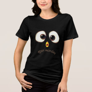 Personlig Anpassningsbar text förvånad Ögon T Shirt