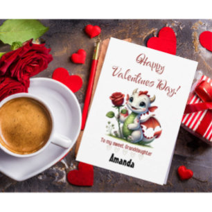 Personlig Anpassningsbar Valentines day Mordotter Julkort