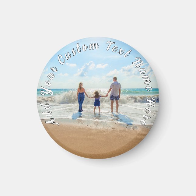 Personlig Anpassningsbarna Fotomagnetsgåva Magnet (Framsidan)