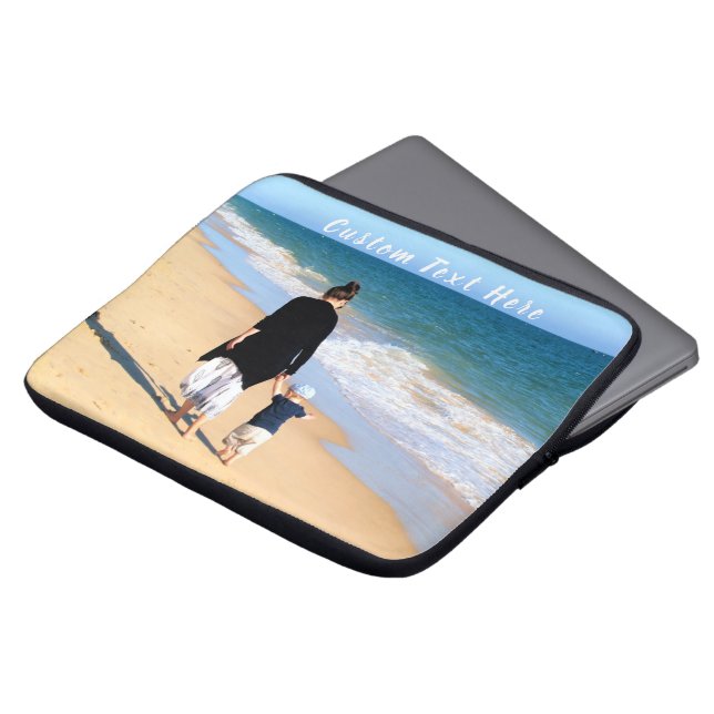 Personlig Anpassningsbarna Photo Laptop sleeve (Framsida topp)