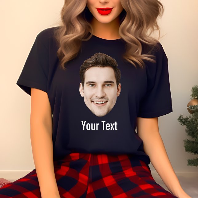 Personlig Ansikte Anpassningsbar  Birthday Crew Pa T Shirt (Skapare uppladdad)