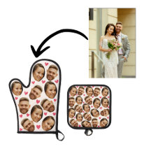 Personlig Ansikte Anpassningsbar Photo with Heart
