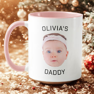 Personlig Ansikte Mugg, Anpassningsbar Baby Mugg,  Mugg