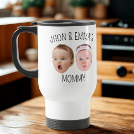 Personlig Ansikte Photo Mugg, Mors dag Gift Resemugg