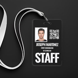 Personlig anställd foto-ID
