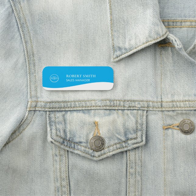 Personlig anställd namnbricka (På plats)