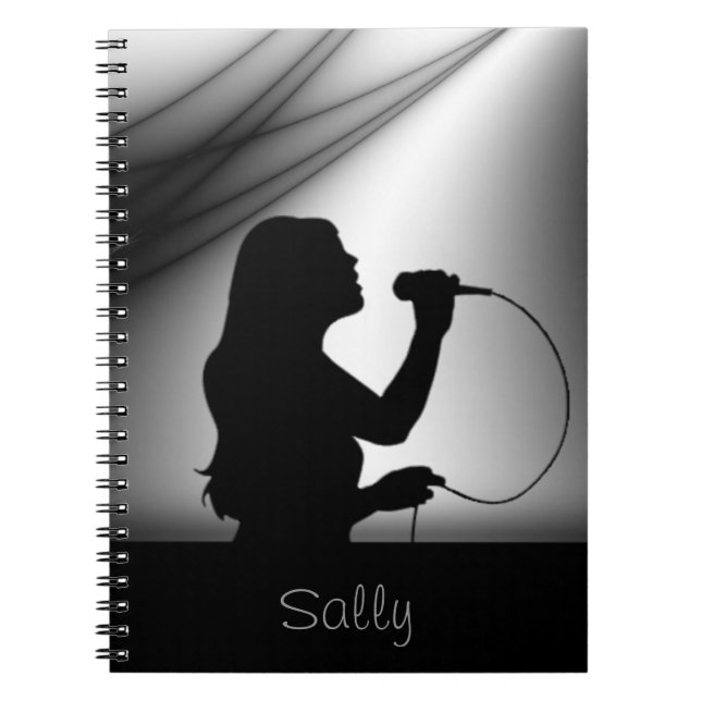 Personlig anteckningsbok för kvinnlig (Framsidan)